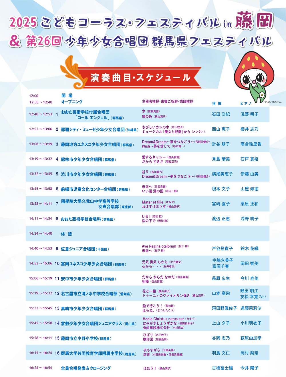 こどもコーラスのページ